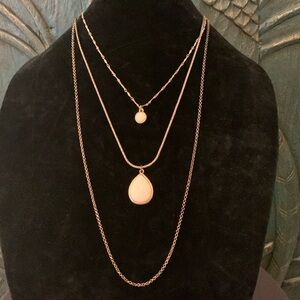 Lucky Brand Gold Multi Layer Necklace